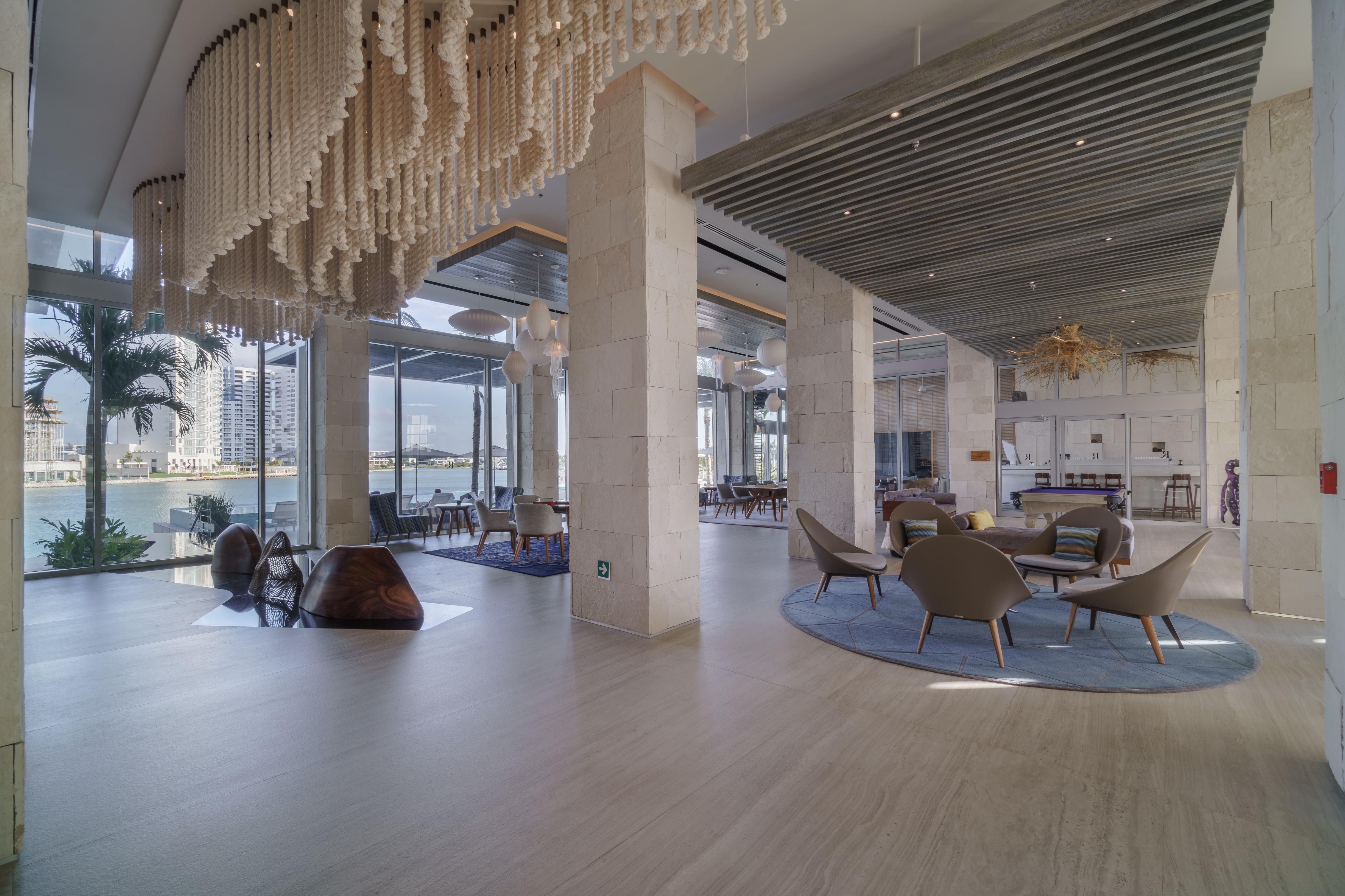 منتجع رينيسانس كانكون آند مارينا المظهر الخارجي الصورة The lounge at the airport