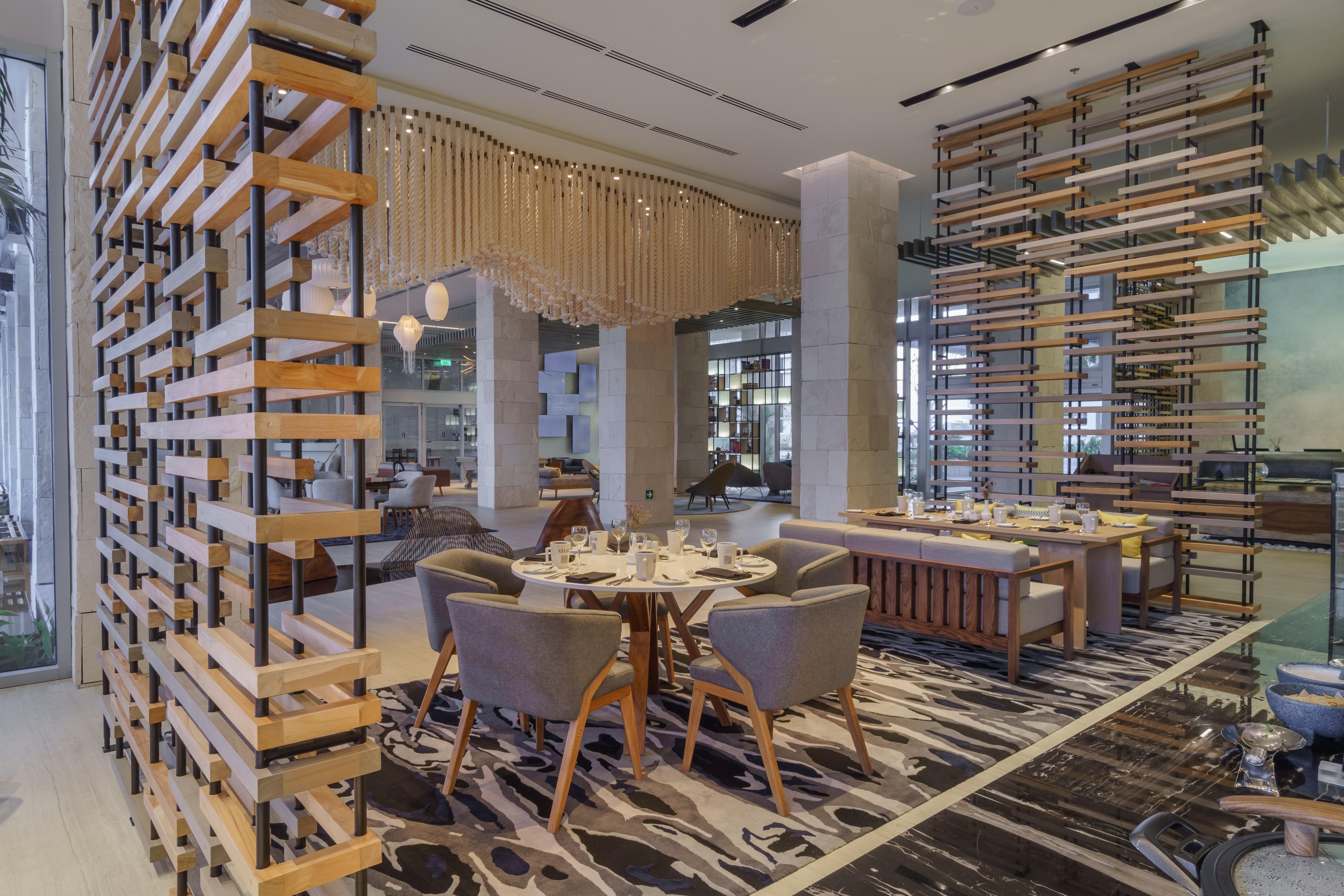 منتجع رينيسانس كانكون آند مارينا المظهر الخارجي الصورة The restaurant